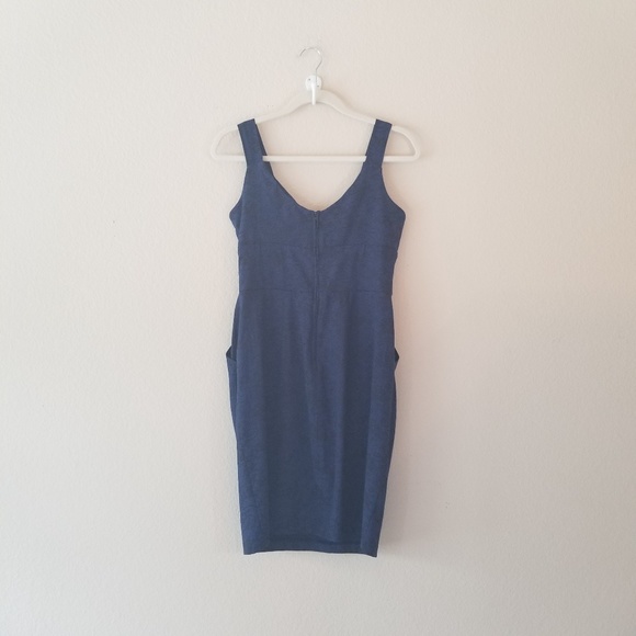 BISOU BISOU SIZE 6 BLACK/BLUE DRESS - Picture 5 of 5